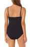Фото #2 товара Miraclesuit Women's 189245 Moulin Rouge One-Piece Swimsuit Black Size 14