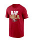 Фото #3 товара Men's Scarlet San Francisco 49ers Hometown Collection Bay Area T-shirt