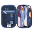 Фото #3 товара MILAN Semi Rigid Kit With 2 Filled Pencil Cases The Fun Series