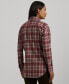 Фото #2 товара Women's Checked Plaid Shirt