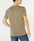 Фото #2 товара Men's Venice Burnout Notch Short Sleeves T-shirt