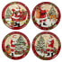 Holiday Wishes 4-Pc. Dinner Plate asst. - фото #1