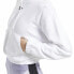 Women’s Hoodie Reebok Sportswear Cropped White