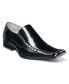 ფოტო #1 პროდუქტის Men's Templin Leather Bike Toe Loafers