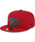 Фото #1 товара Men's Red Arizona Diamondbacks Alternate Authentic Collection On-Field 59FIFTY Fitted Hat