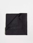 French Connection pocket square in black