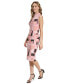 Фото #4 товара Women's Printed Mesh Sleeveless Dress