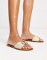 Фото #1 товара ALDO Glaeswen raffia sandals in beige