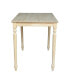 Фото #2 товара Solid Wood Top Table - Turned Legs