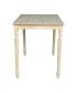 Фото #2 товара Solid Wood Top Table - Turned Legs