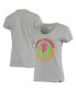 Фото #1 товара Women's Heathered Gray San Francisco Giants Spring Training Cactus Circle Scoop Neck T-shirt