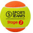 Фото #1 товара SPORTI FRANCE Stage 2 Tennis Ball 36 Units