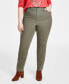 ფოტო #1 პროდუქტის Plus Size High-Rise Straight-Leg Pants, Created for Macy's