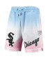 ფოტო #3 პროდუქტის Men's Blue, Pink Chicago White Sox Team Logo Pro Ombre Shorts