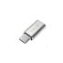 Фото #1 товара Разъемы и переходники LogiLink USB3.1-C/Micro USB2.0 - USB3.1-C - Micro USB2.0 - Серебристый
