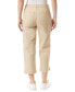 Фото #2 товара Women's Split-Hem Cropped Cargo Pants