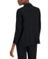 ფოტო #2 პროდუქტის Women's Compression Notched Collar Blazer