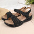 Фото #5 товара Black eVento W EVE223D wedge sandals