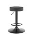 Фото #5 товара Dax Backless Faux Leather Adjustable Bar Stool