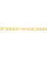 Фото #5 товара Italian Gold 22" Figaro Link Necklace (5-3/4mm) in 14k Gold