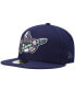 Фото #2 товара Men's Navy Stockton Ports Authentic Collection Team Alternate 59FIFTY Fitted Hat