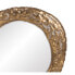 Mirror with Mounting Bracket Golden Crystal Iron 34 x 13 x 48,5 cm