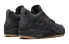 Фото #5 товара Jordan Air Jordan 4 Retro Levis Black 高帮 复古篮球鞋 GS 黑色 / Кроссовки Jordan Air Jordan AQ9103-001
