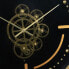 Фото #7 товара Настенное часы Чёрный Позолоченный Железо 46 x 7 x 46 cm