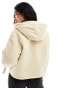 Calvin Klein Jeans Relaxed Sherpa Padded Jacket in Harbor Haze