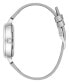 Фото #4 товара Guess Damen Armbanduhr Crystal Clear silber 38 mm GW0535L3