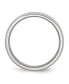 Фото #3 товара Stainless Steel Polished 8mm Half Round Band Ring
