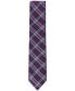 Фото #6 товара Men's Twill Plaid Tie