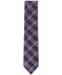 ფოტო #6 პროდუქტის Men's Twill Plaid Tie