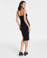 Фото #2 товара Women's Strapless Twist-Detail Sweater Dress, Created for Macy's