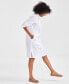 Фото #3 товара Women's Cotton Long Sleeve Shirtdress, Created for Macy's