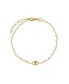 ფოტო #1 პროდუქტის Dreamlike Protection - Pearl Evil Eye Charm Bracelet