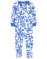 Фото #10 товара Baby 1-Piece Ocean Print 100% Snug Fit Cotton Footie Pajamas 12M