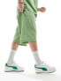 Фото #4 товара Puma CA Pro suede trainers in white and green