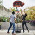 Фото #6 товара Баскетбольный стенд Costway оснащенный регулируемой высотой 155-210 см