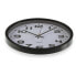 Фото #3 товара Настенное часы Versa Чёрный Пластик 3,8 x 25 x 25 cm