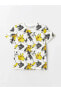 LCW Kids Bisiklet Yaka Pikachu Baskılı Kısa Kollu Erkek Çocuk Tişört