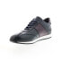 Фото #4 товара Bruno Magli Carlo MB1CRLN0 Mens Blue Leather Lifestyle Sneakers Shoes