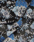 ფოტო #2 პროდუქტის Men's Royal Blue & White Floral Tie