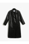 ПальтоKoton Casual Chic Faux Leather Coat