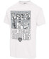 Фото #3 товара Unisex White Las Vegas Raiders Disney Marvel Avengers Line-Up T-shirt