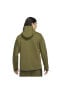 M Nsw Tch Flc Hoodıe Fz Wr Erkek Yeşil Sweatshirt - Cu4489-326