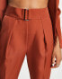 Фото #3 товара 4th & Reckless tailored trouser co-ord in rust