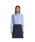 ფოტო #1 პროდუქტის Women's School Uniform Long Sleeve Oxford Dress Shirt