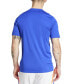 Men's Tiro F50 Logo Jersey T-Shirt Lucid Blue/Red/White, L - фото #2