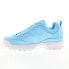 Фото #5 товара Fila Disruptor Zero 5XM01515-421 Womens Blue Leather Lifestyle Sneakers Shoes 10